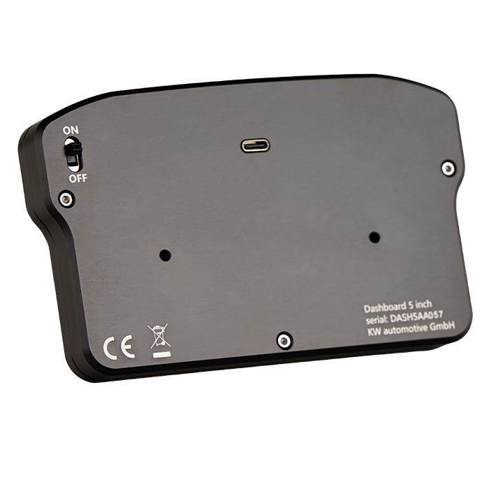 Ascher Racing Dashboard 4-inch