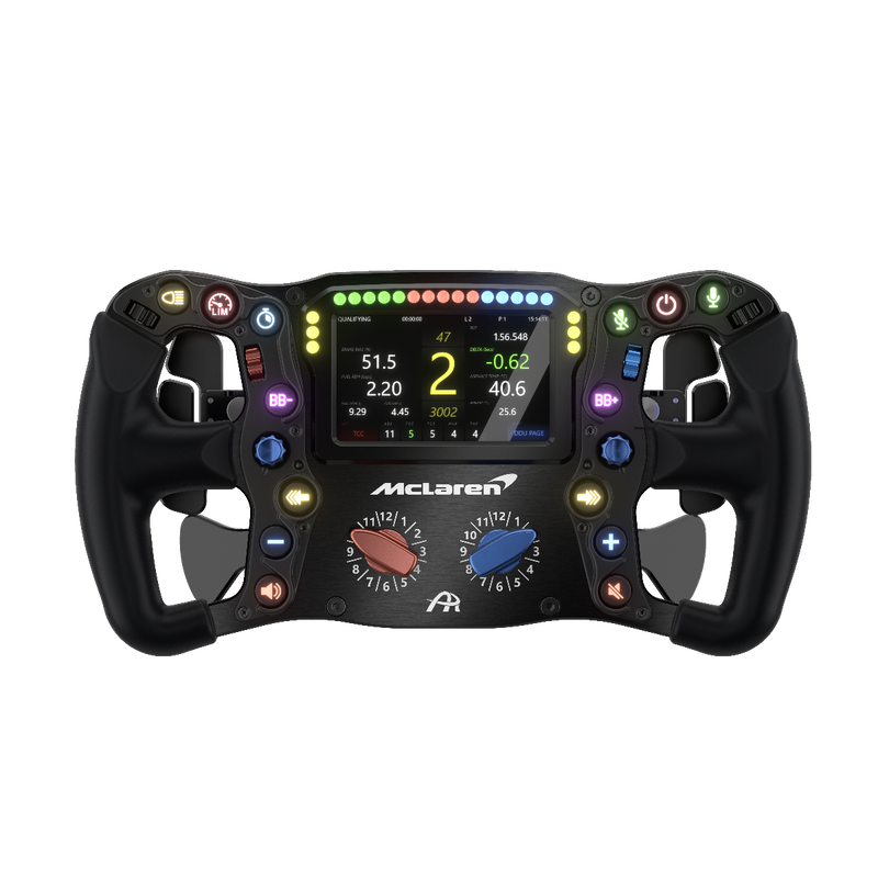 Ascher Racing McLaren Artura ULTIMATE USB sim racing steering wheel
