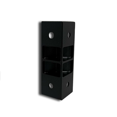 Aluminum Corner Brackets (Set of 2) – 120mm Height x 40mm Width for Extrusion Rigs