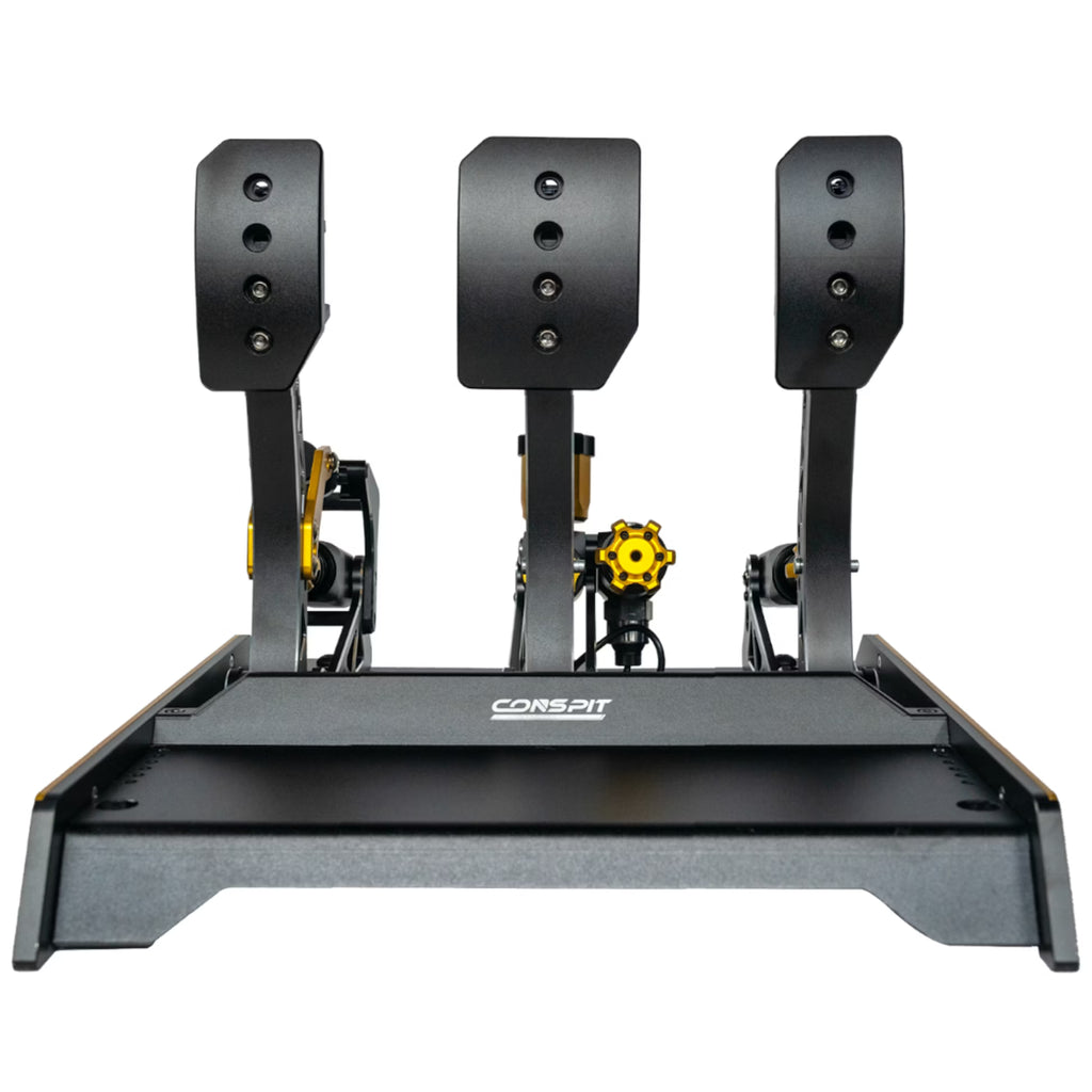 Conspit CPP EVO pedal set close-up brake load cell mechanism