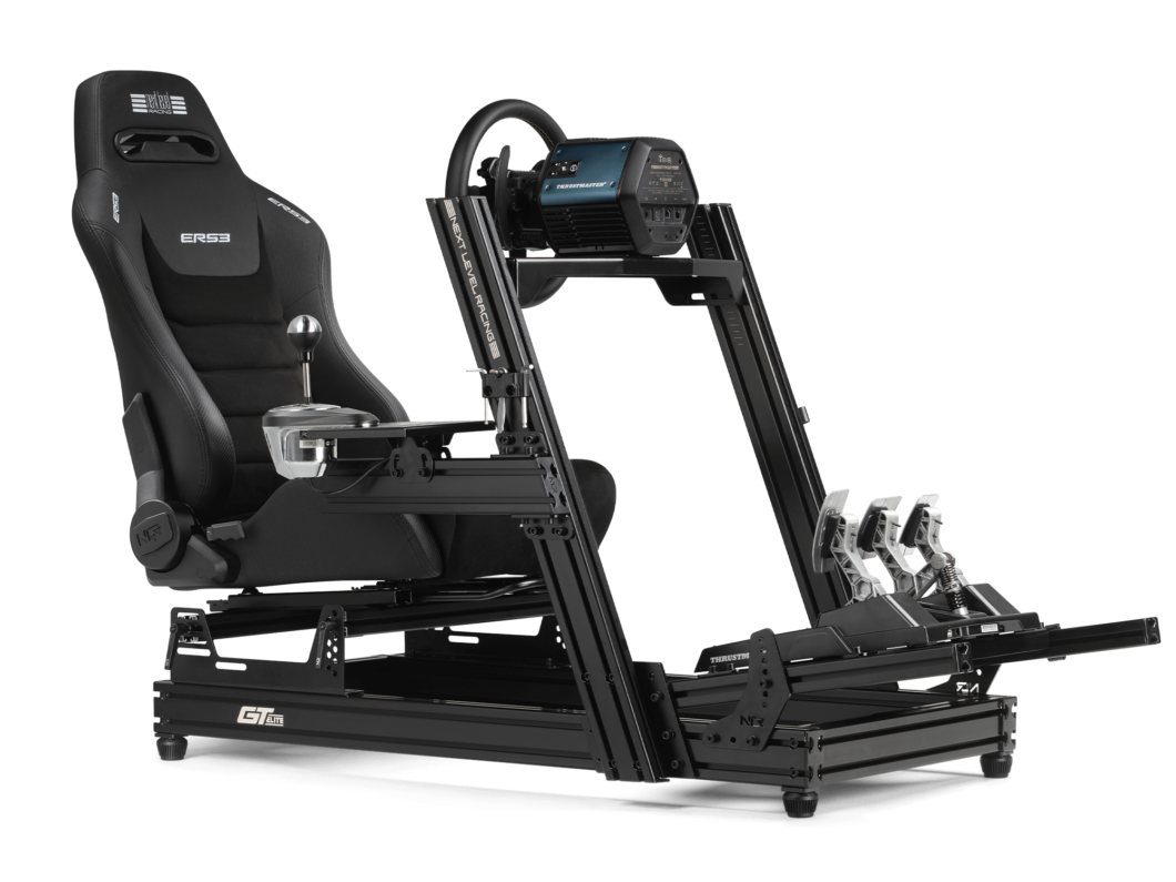Next Level Racing ERS3 Elite reclining seat in leather and suede
