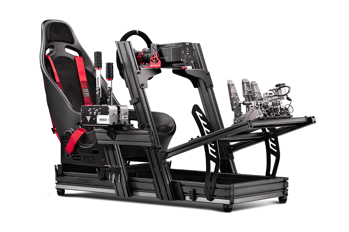 Next Level Racing F-GT Elite Front and Side Mount Edition racing cockpit