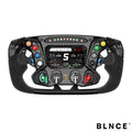 MOZA Lamborghini Squadra sim racing steering wheel front view