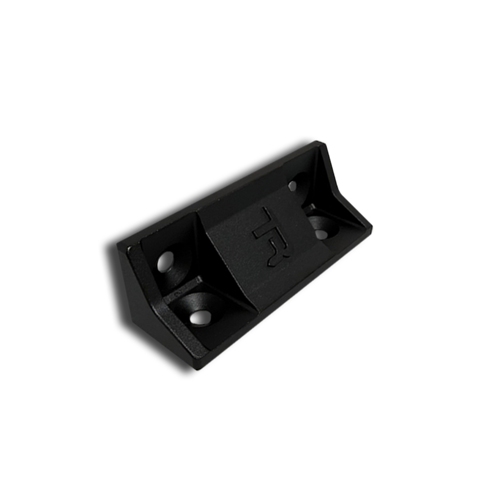 Aluminum Corner Brackets (Set of 2) – 120mm Height x 40mm Width for Extrusion Rigs