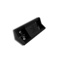 Aluminum Corner Brackets (Set of 2) – 120mm Height x 40mm Width for Extrusion Rigs