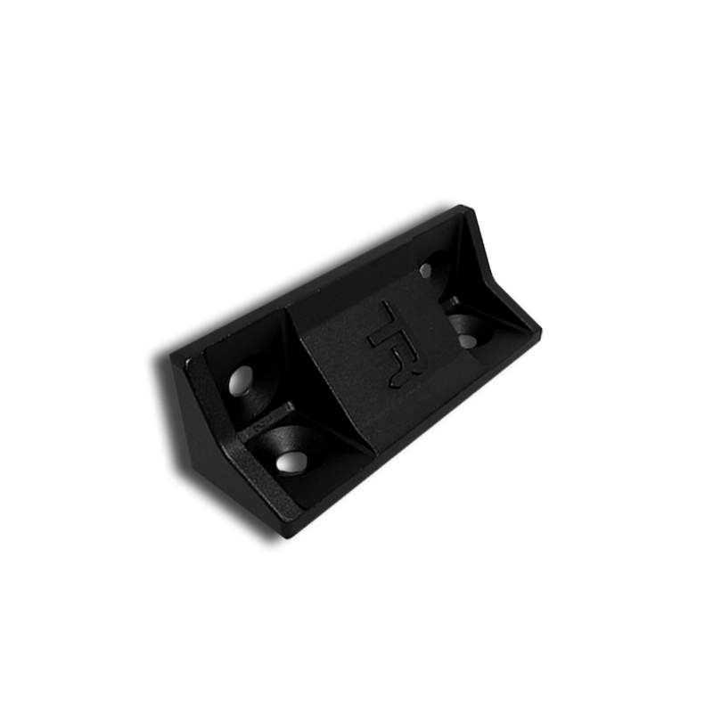 Aluminum Corner Brackets (Set of 2) – 120mm Height x 40mm Width for Extrusion Rigs
