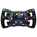 Conspit MAX01 formula sim racing steering wheel front view showing flat-bottom shape and controls