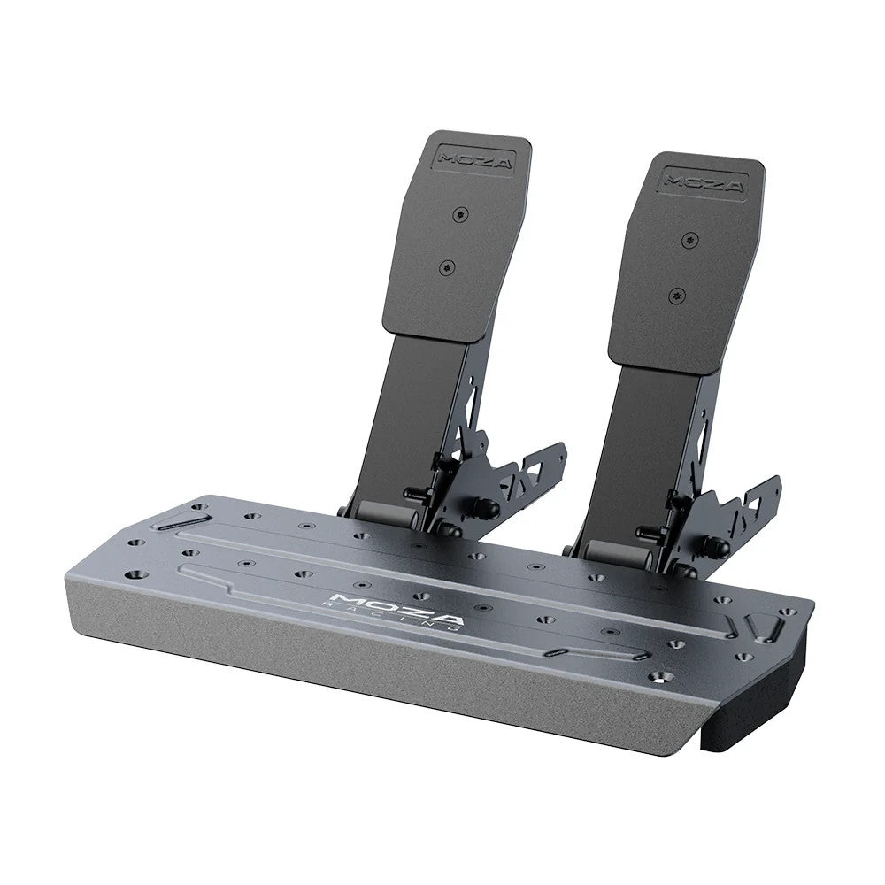 MOZA SR-P 2-pedal throttle and brake set included in R3 sim racing bundle