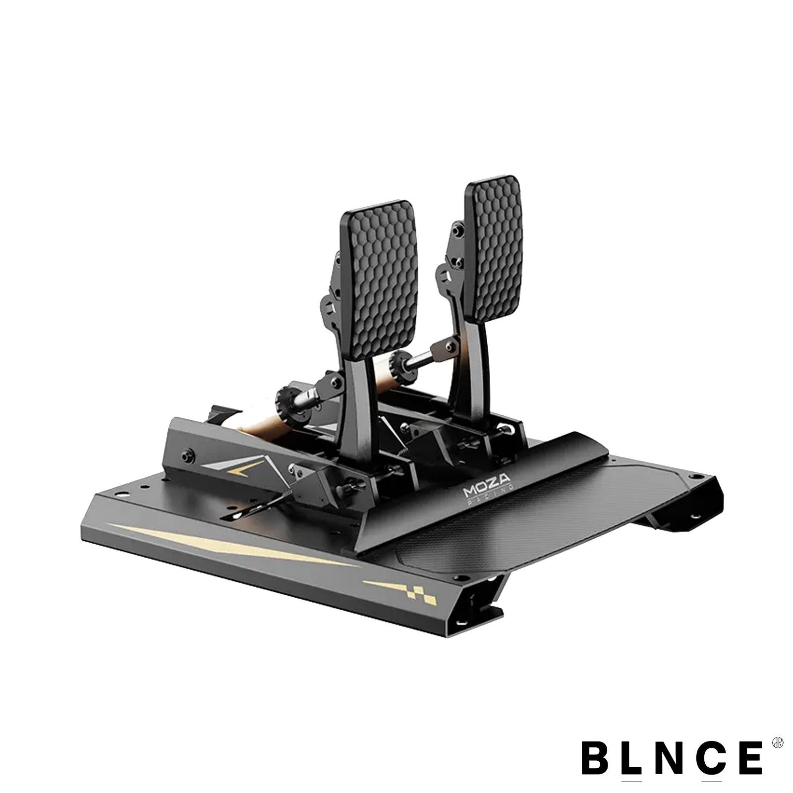 MOZA CRP2 2-pedal load cell set with throttle and brake for sim racing