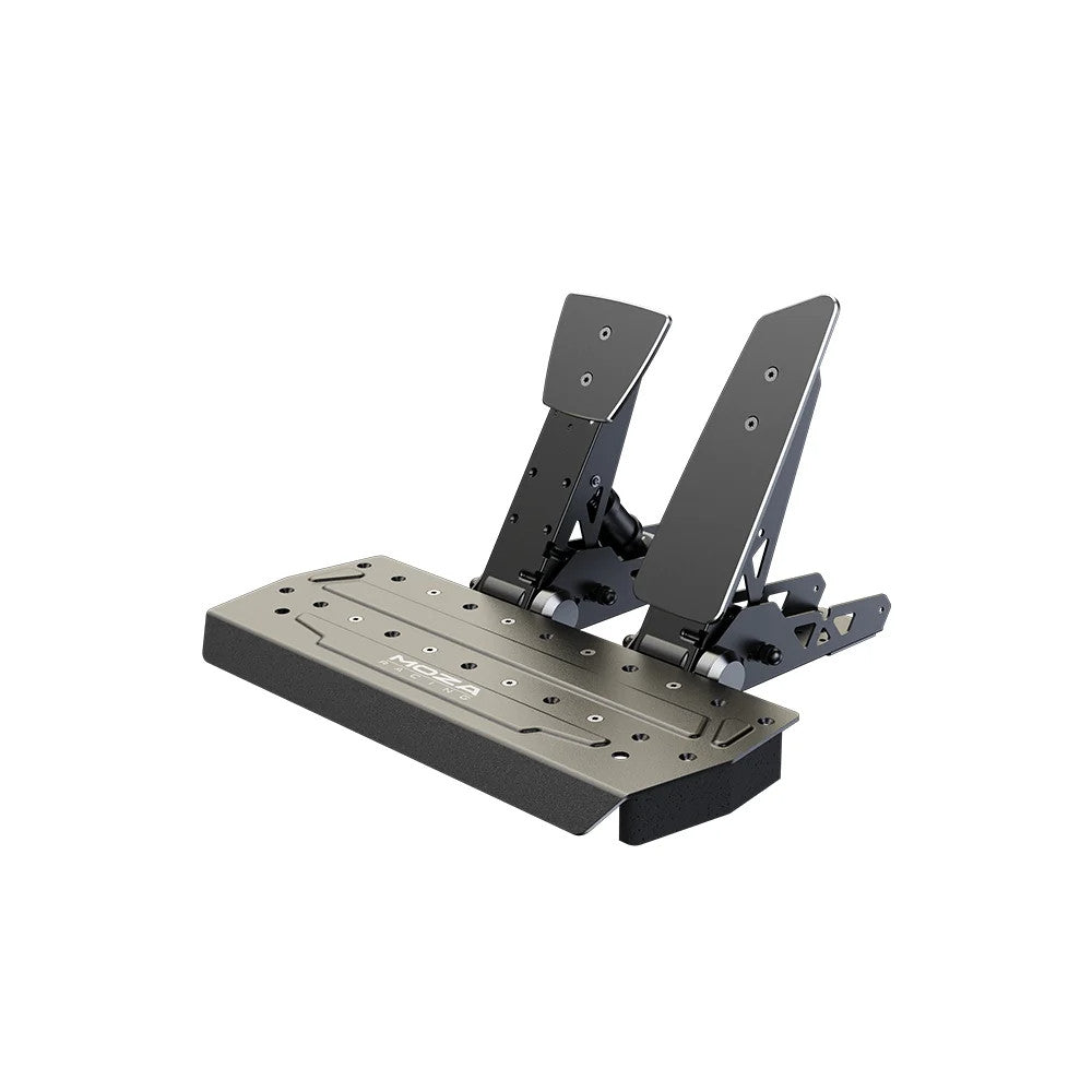 SRP 2-pedal set included in MOZA sim racing bundle with throttle and brake
